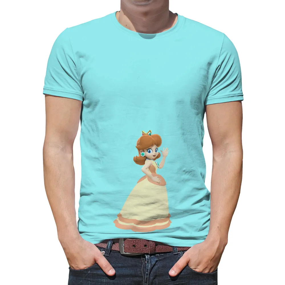 T-Shirts Custom: Princess Daisy's Crown Adventure|pokemon magic shirt 1999