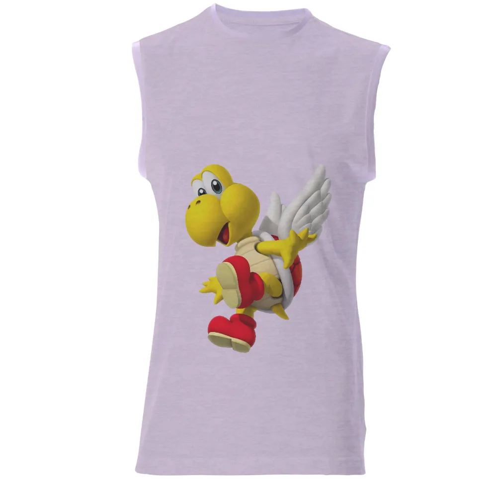 T-Shirt Printing: Fly High with Koopa Troopa - Gaming Fun|adventure time dancing with monsters shirt