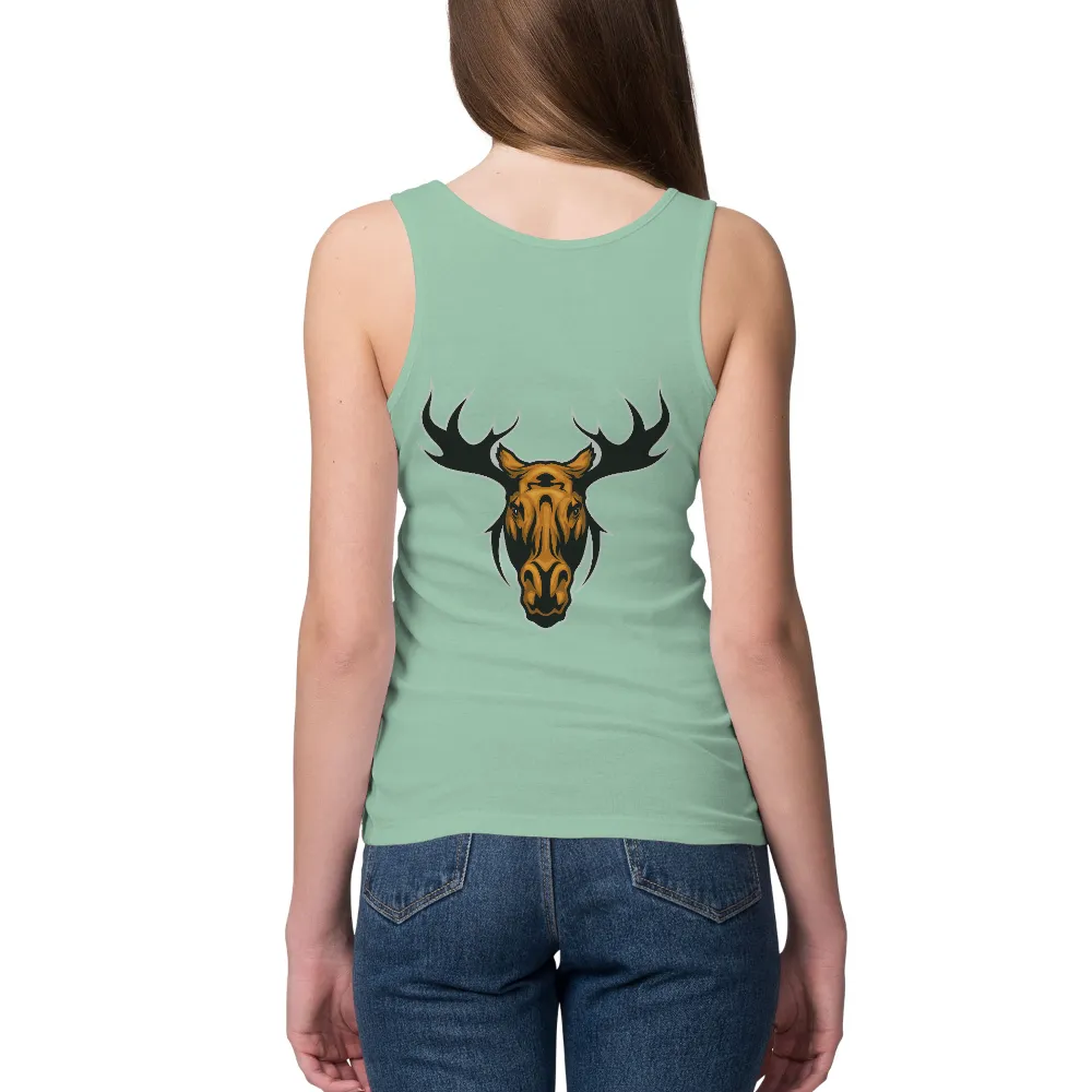 Majestic Moose: Embrace Your Inner Strength with T-Shirt Printing|duck duck moose shirt