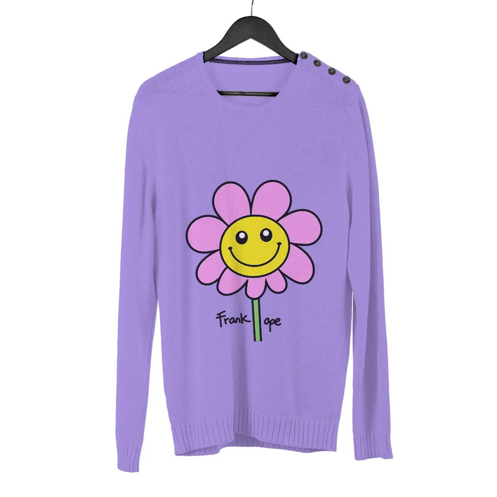 Graphic Tees: Spread Joy with Sunny the Flower|pinterest roblox t shirt pink