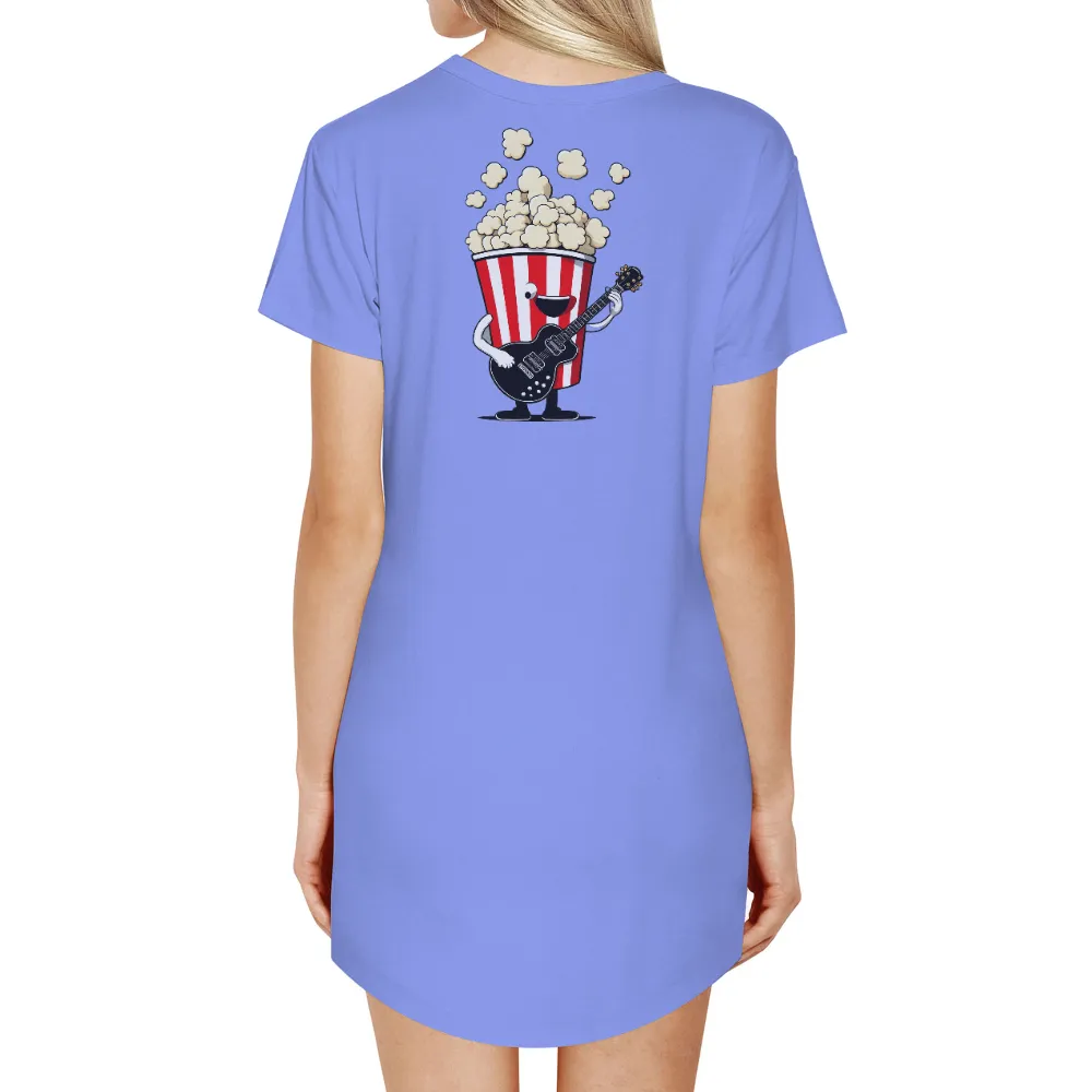 Graphic Tees: Poppy the Popcorn Bucket Playing Guitar|henrik lundqvist night