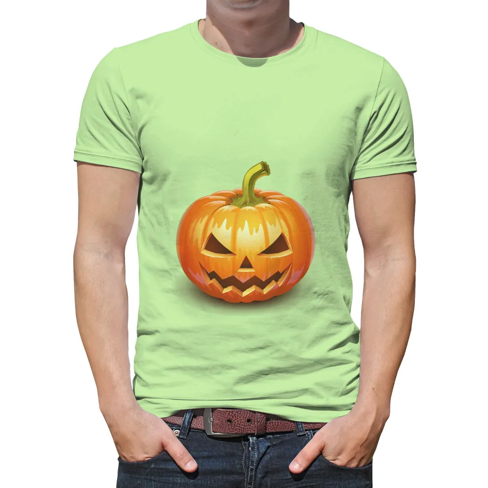 TShirt Printing: Halloween Pumpkin Art - Spooky Festive Design|black market art t shirts