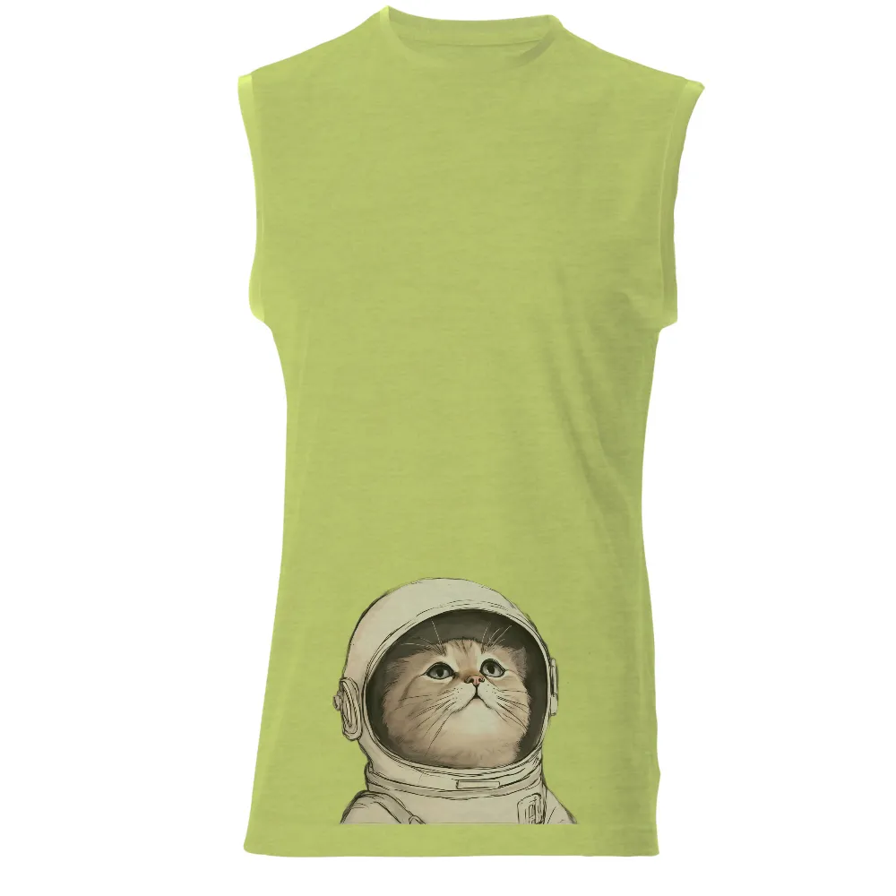 Shirts Graphic Tees: Luna the Space Cat - Artistic Designs|outerstuff space jam