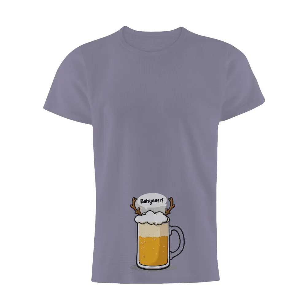 TShirt Printing: Behgeeeor! Beer Mug with Deer Antlers|chicago cubs old style beer t shirt