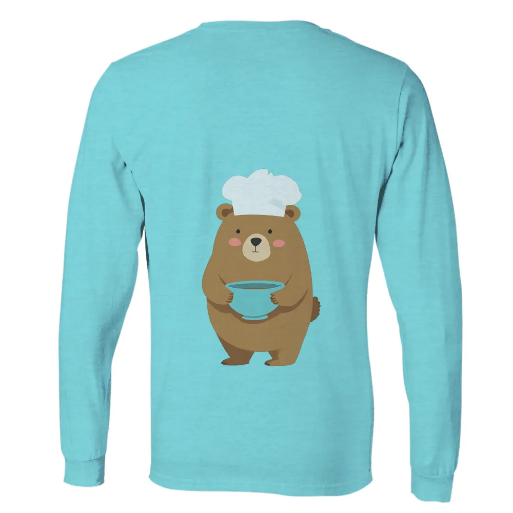 TShirt Printing: Benny the Chef Bear Brings Joy Through Cooking|anthony edwards city jersey 2022