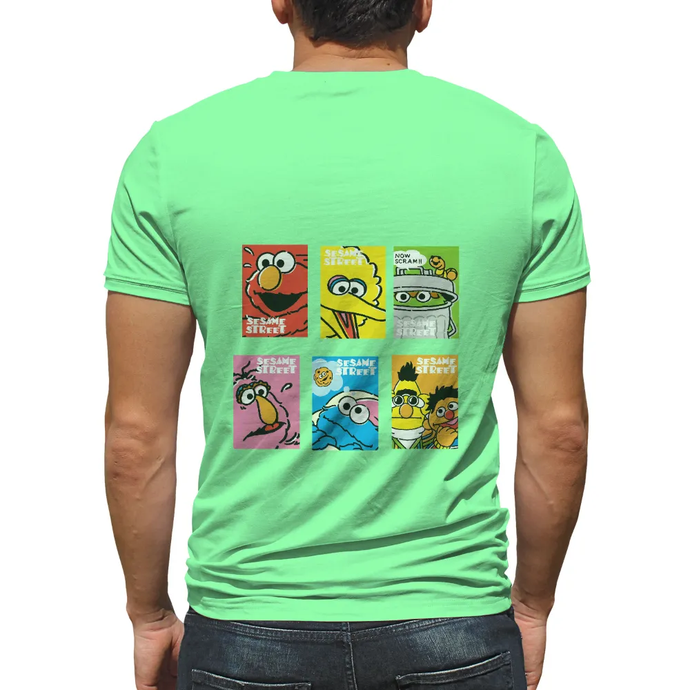 Sesame Street TShirt Design: Spread Joy with Beloved Characters|sesame street family shirts