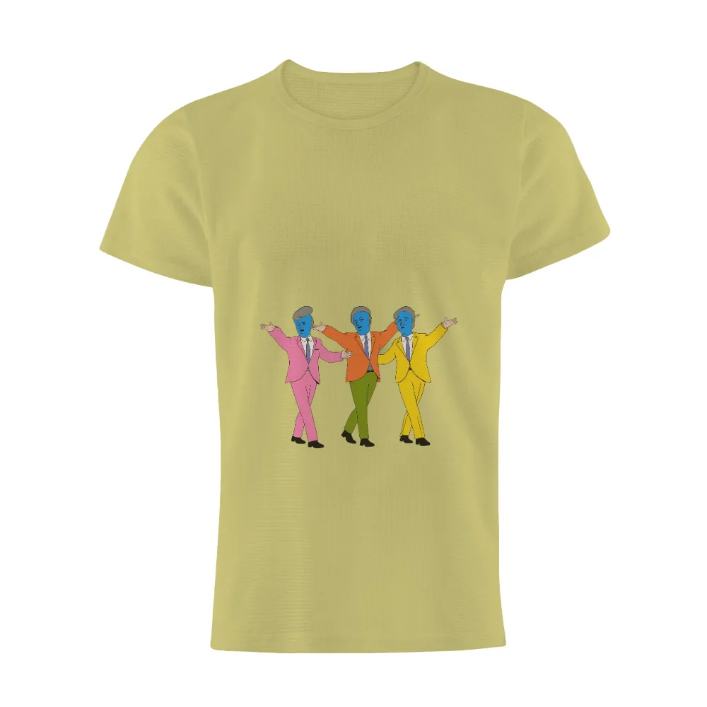 Customized Tee Shirts: Vibrant 1960s Style with Colorful Suits|summer walker vintage shirt