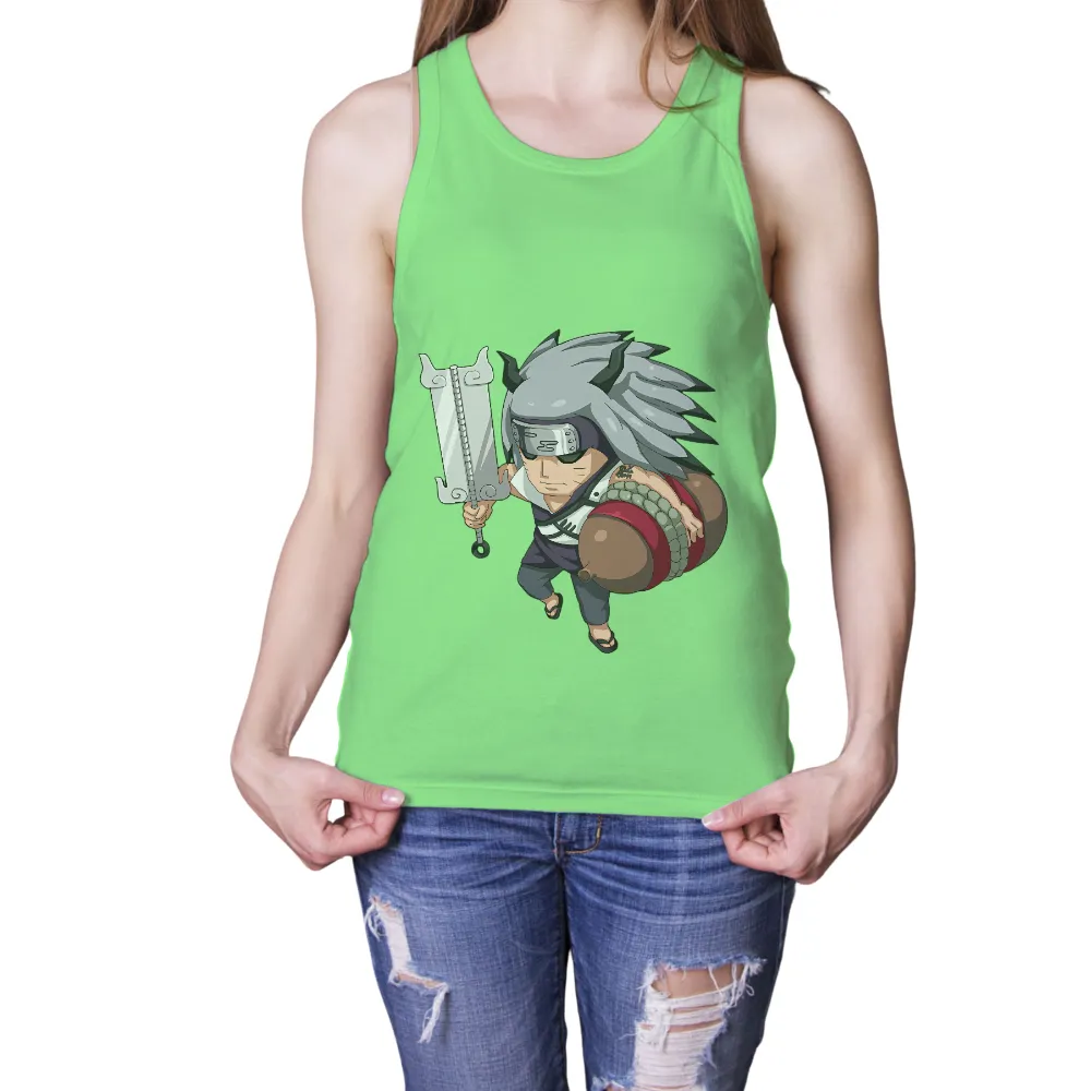 Graphic Tees: Zabuza - Strength and Honor in Anime|naruto no shirt