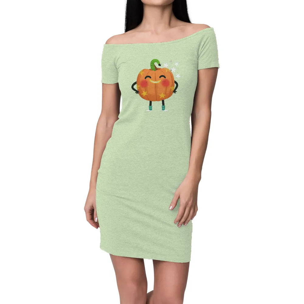 Tee Shirts Printed: Spread Joy with Luna's Magical Pumpkin Design|just do it halloween t shirt