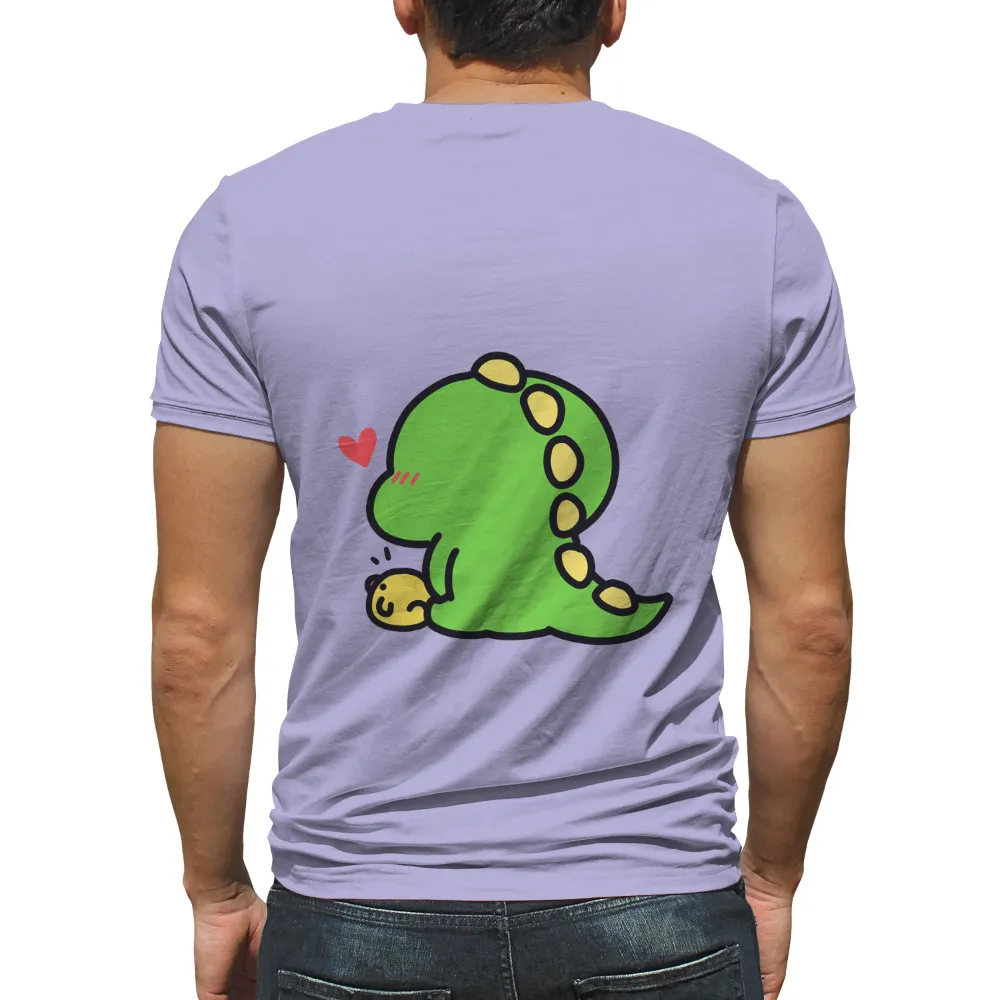 T-Shirt Printing: Adorable Dino - Whimsical Joy and Exploration|cute bleached t shirts