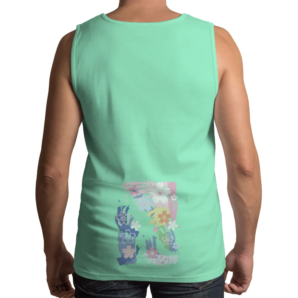 T-Shirts Custom: Spring Blossom Harmony - Artistic Design|ripple junction spring breakers