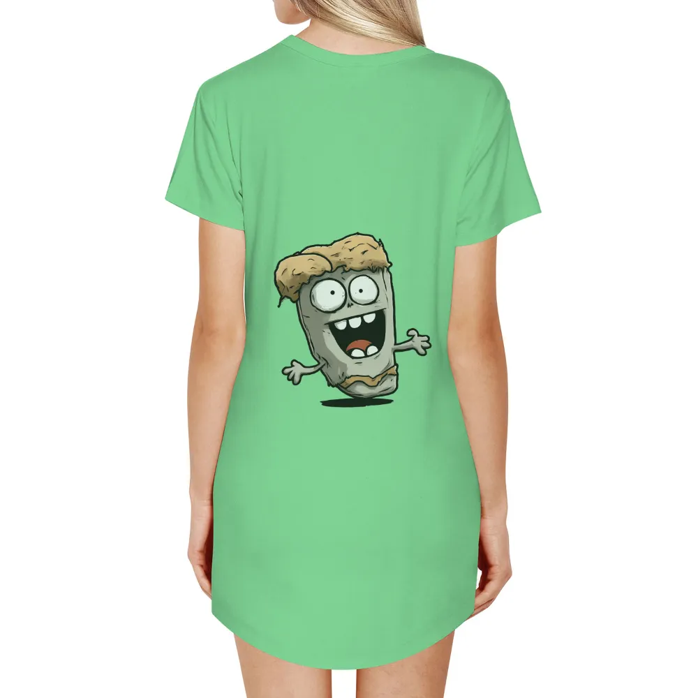 Graphic Tees: Baggy - Whimsical Paper Bag Character|adventure time star wars shirt