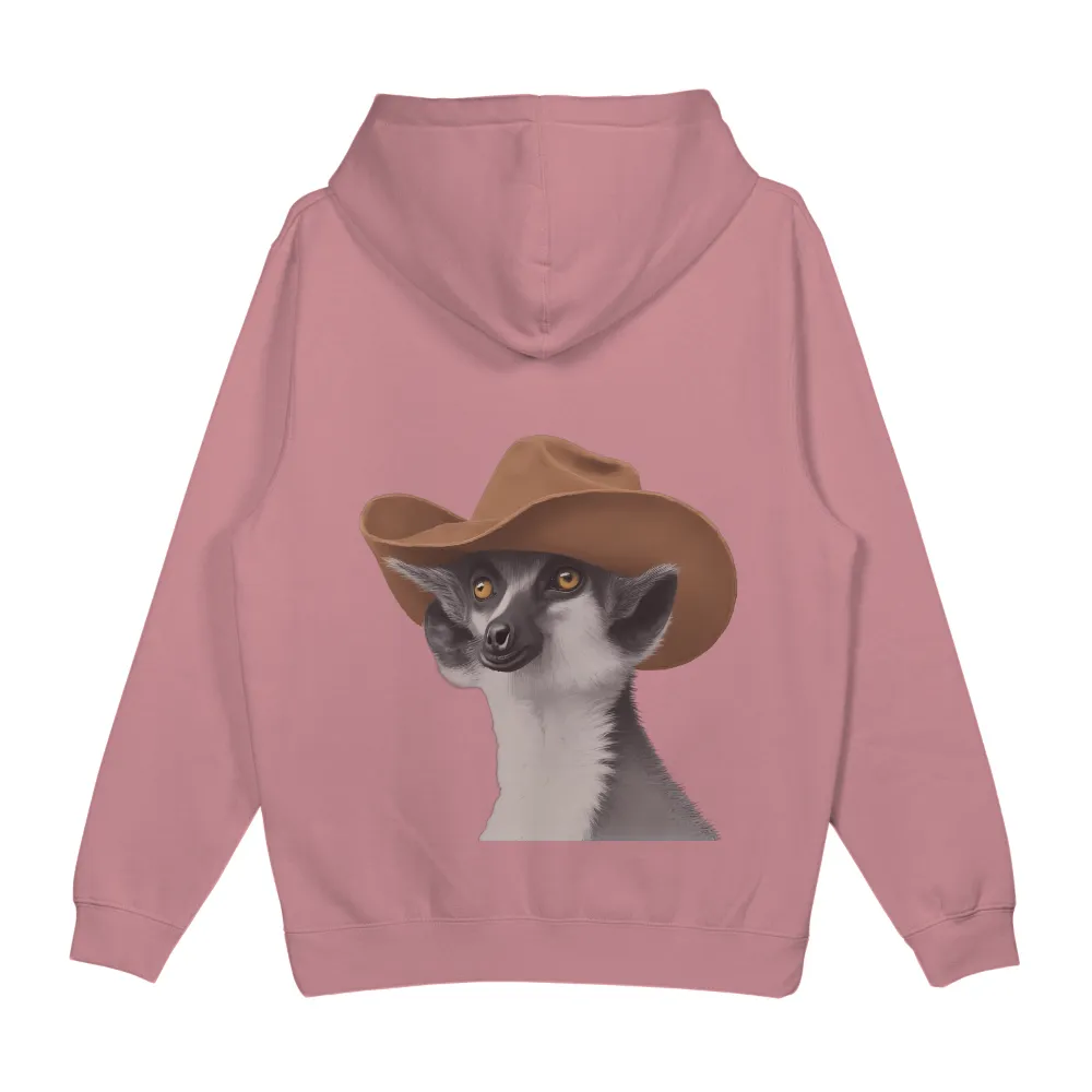 Customized Tee Shirts: Whimsical Lemur in a Cowboy Hat|adventure time official merch