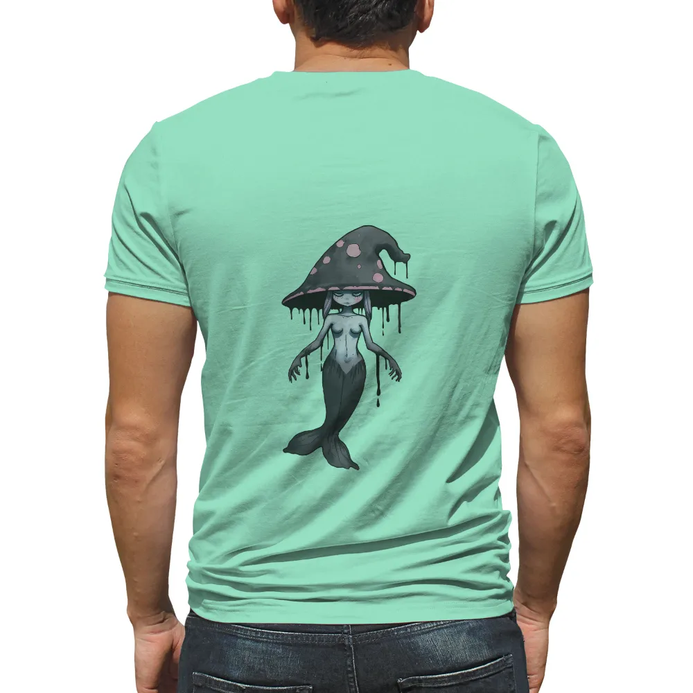 Enchanting Design: Mermaid Mushroom Fantasy Art|final fantasy anniversary shirts