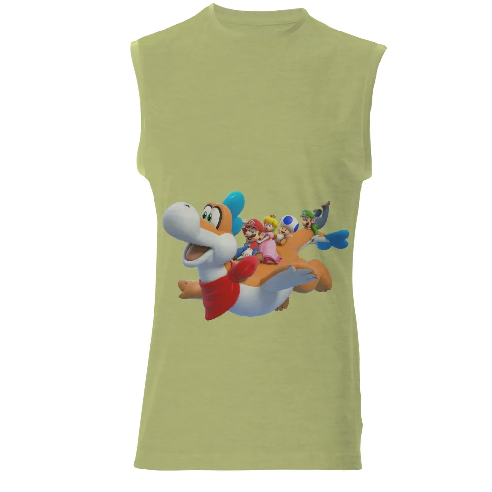 Customized Tee Shirts: Adventure with Mario and Friends|super mario john cena