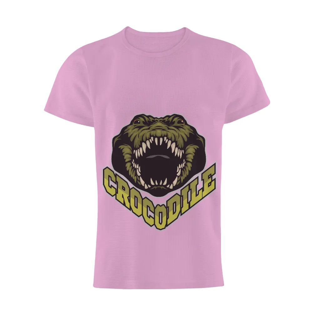 T-Shirts Pattern: Mighty Crocodile - Sports Theme|the new day feel the power t shirt