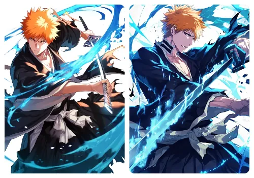 New Premium T-Shirts: Ichigo Kurosaki's Bankai Form from Bleach