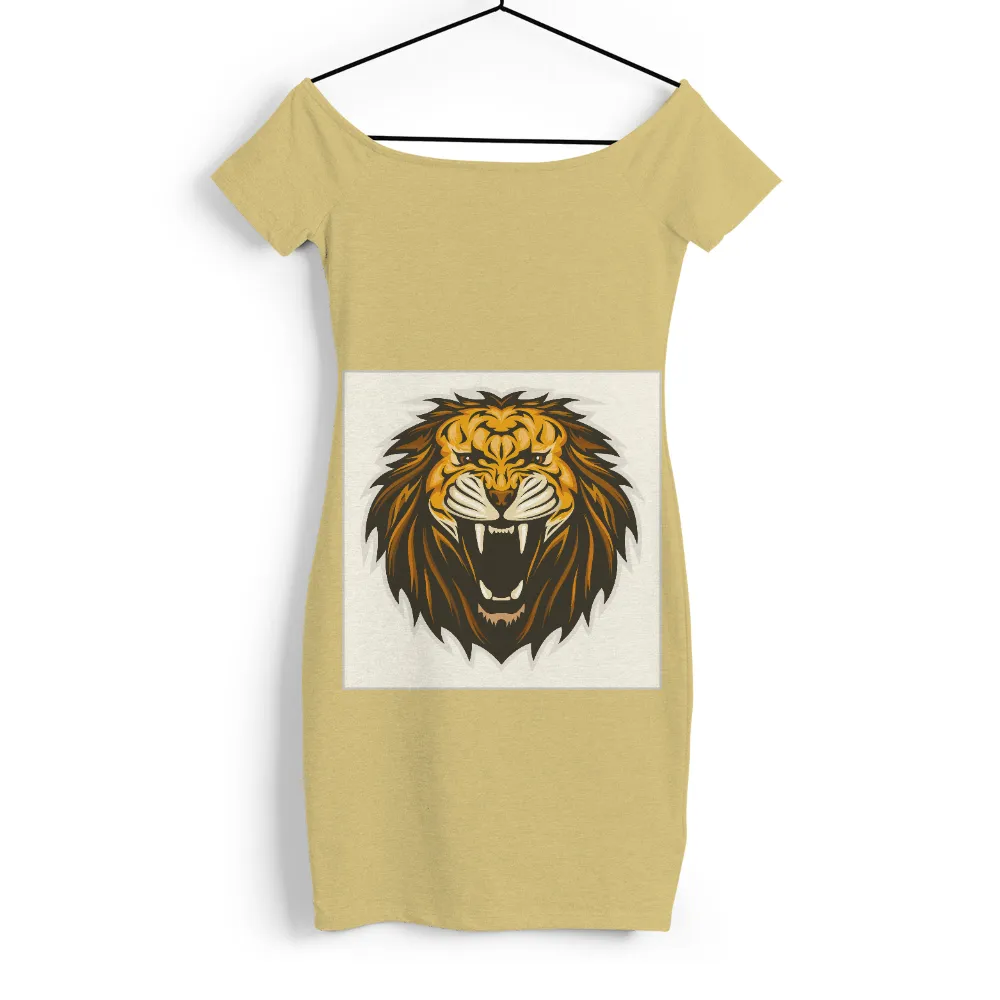 Roaring Lion T-Shirts Design: Power and Intensity|shirt design 2022