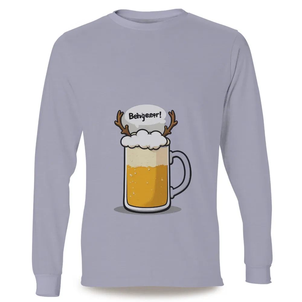 TShirt Printing: Behgeeeor! Beer Mug with Deer Antlers|coors light beer wolf t shirt