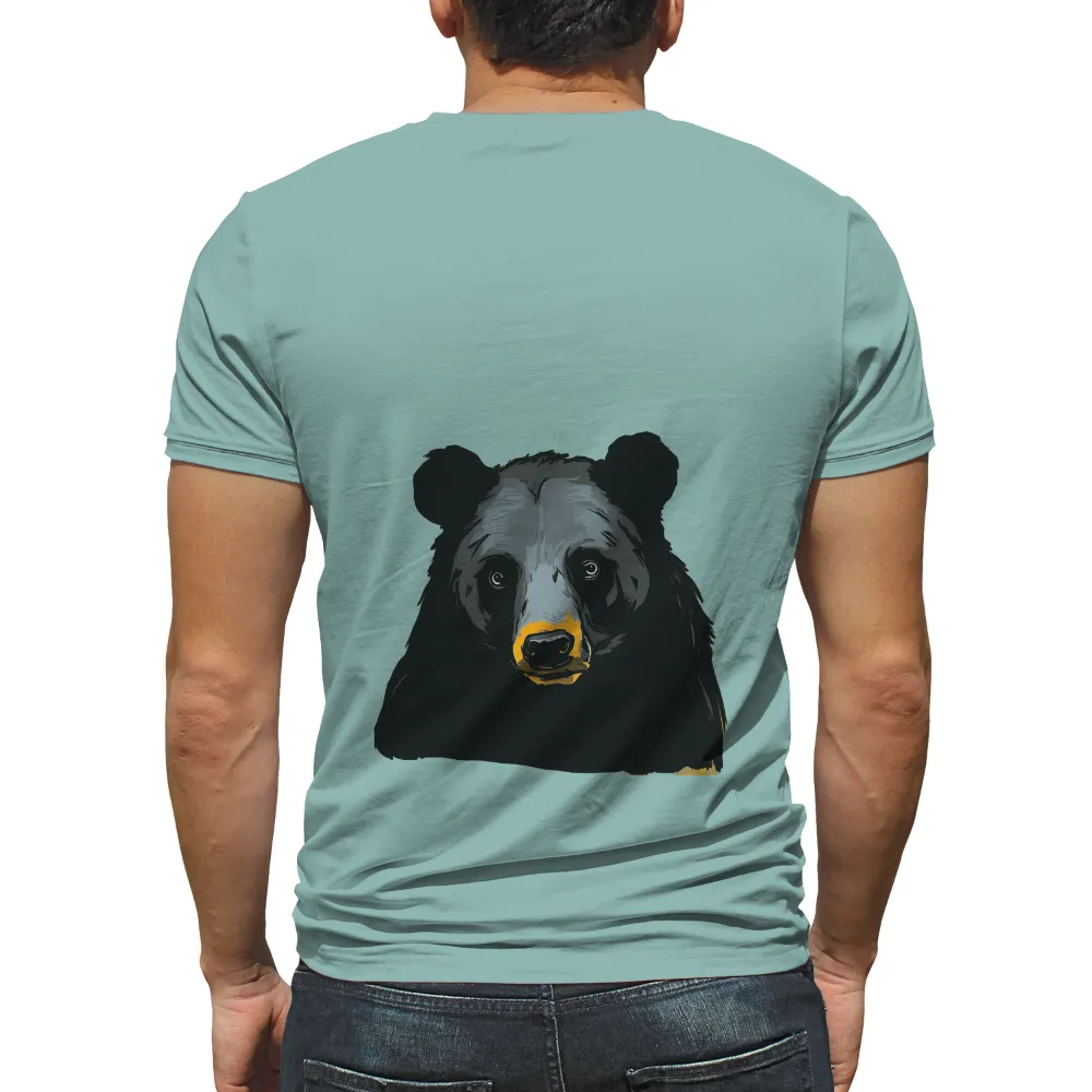 Tee Shirts Printed: Boris the Wise Bear - Artistic Designs|mama bear rainbow shirt