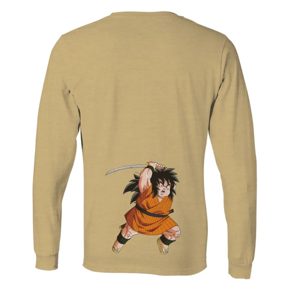 T-Shirts Design: Goku's Warrior Spirit - Anime Inspired Pattern|dragon ball z nba t shirt