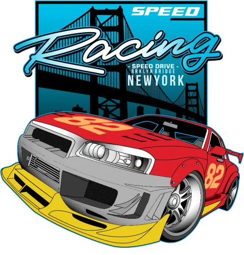 Graphic Tees: Speed Racing Championship in New York