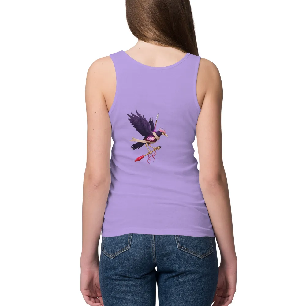 T-Shirts Custom: Shadow Hawk Warrior - Mythical Creature Art|sunlight magic print shirt