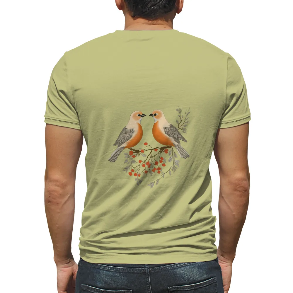 Shirts Graphic Tees: Birds of Harmony - Artistic Design|angry birds philadelphia eagles