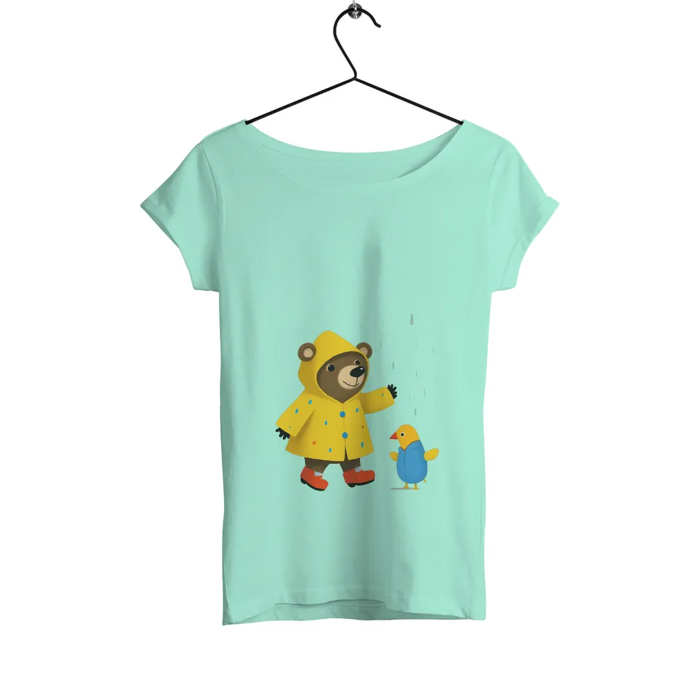 Customized Tee Shirts: Friendship in the Rain - Benny and Breezy|the original angry bird donald duck shirt