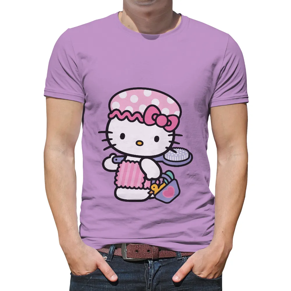 Custom Tee Shirts: Baking with Hello Kitty - Nostalgia and Joy|nostalgia t shirts online