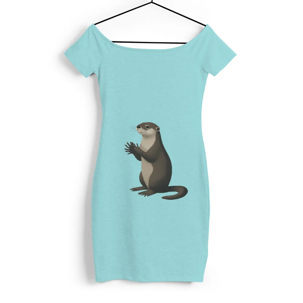 T-Shirts Design: Ollie the Otter - A Philosopher's Quest|simplicity tee shirt pattern