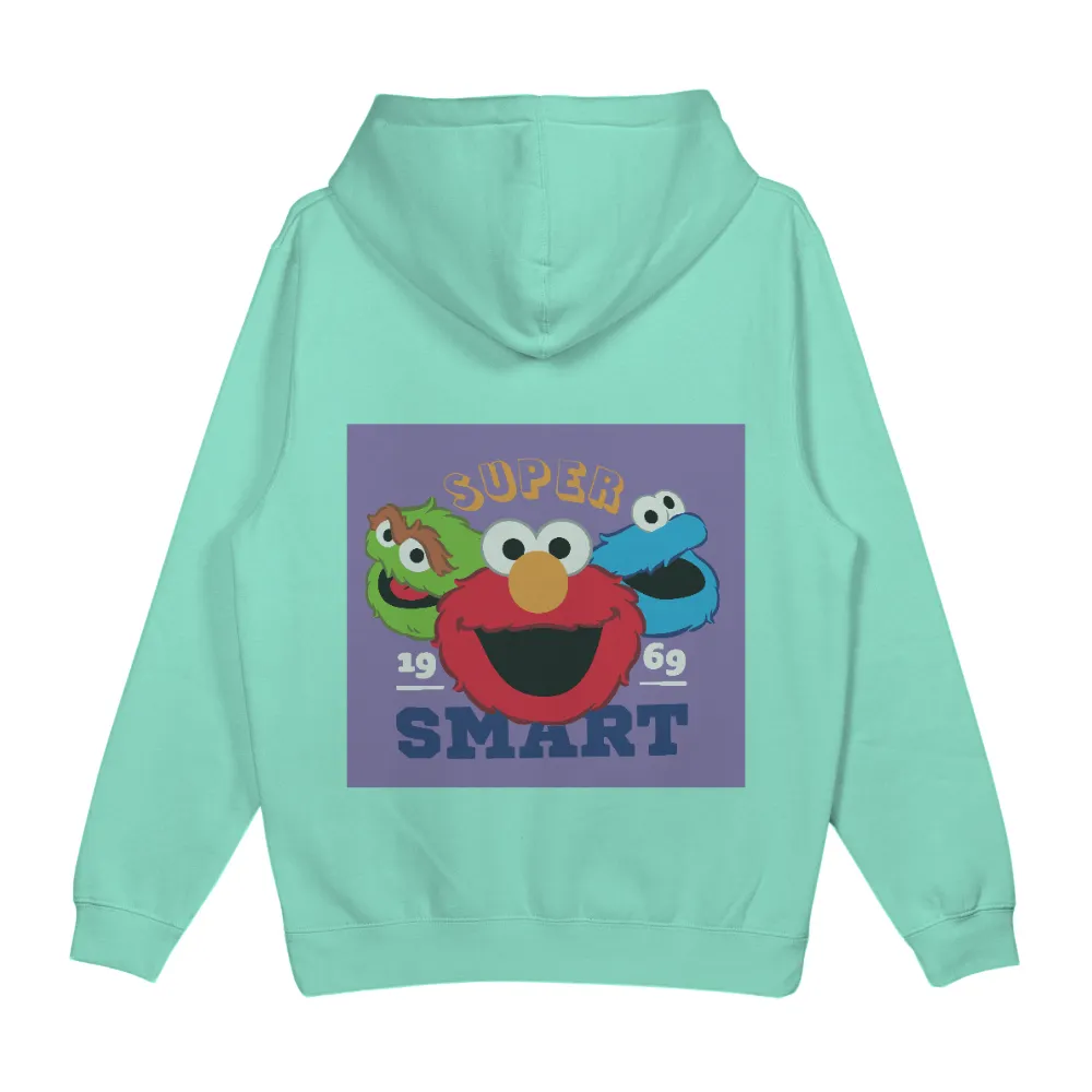 Custom T-Shirt Printing: Super Smart Sesame Street Characters|nba vintage tees culture kings