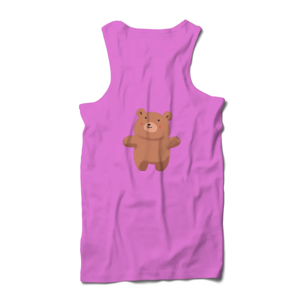 Tee Shirts Printed: Hug Bear - Spread Joy and Comfort|cute t shirt on roblox