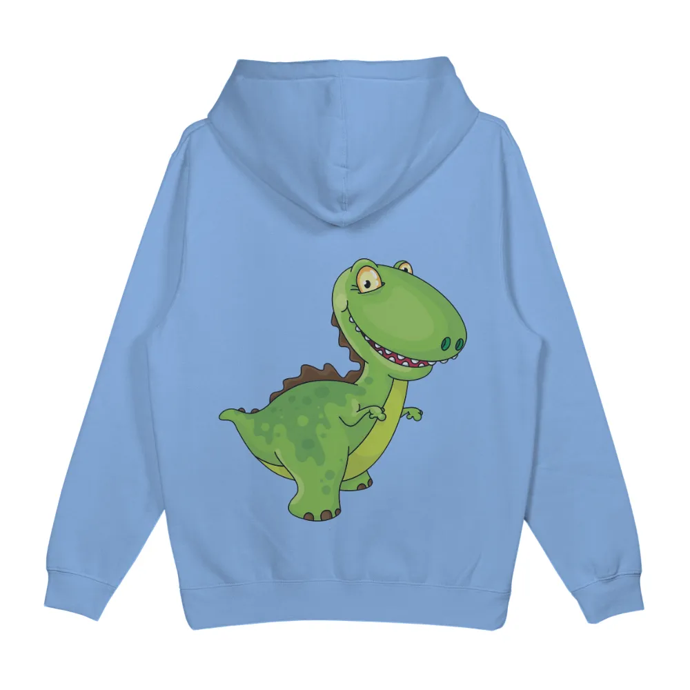 Graphic Tees: Friendly Dinosaur Adventure - Artistic Design|neon green kenzo shirt