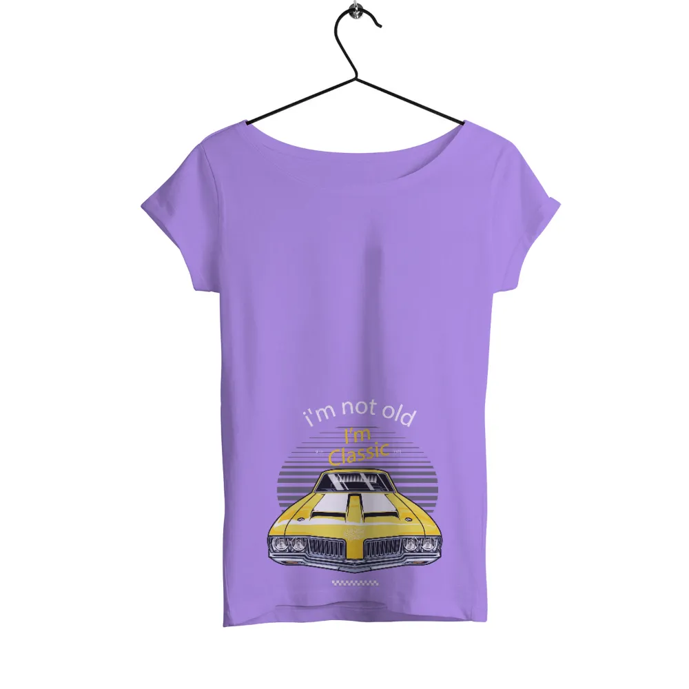 TShirt Design: Celebrating Classic Cars with Vintage Charm|boston red sox yellow jersey for sale