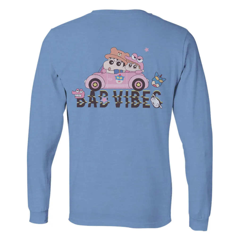 T-Shirt Printing: Quirky Friends Adventure - BAD VIBES|adventure time shirt sex