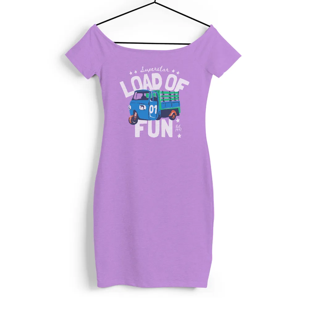 Customized Tee Shirts: Superstar Load of Fun Truck|easter truck shirt