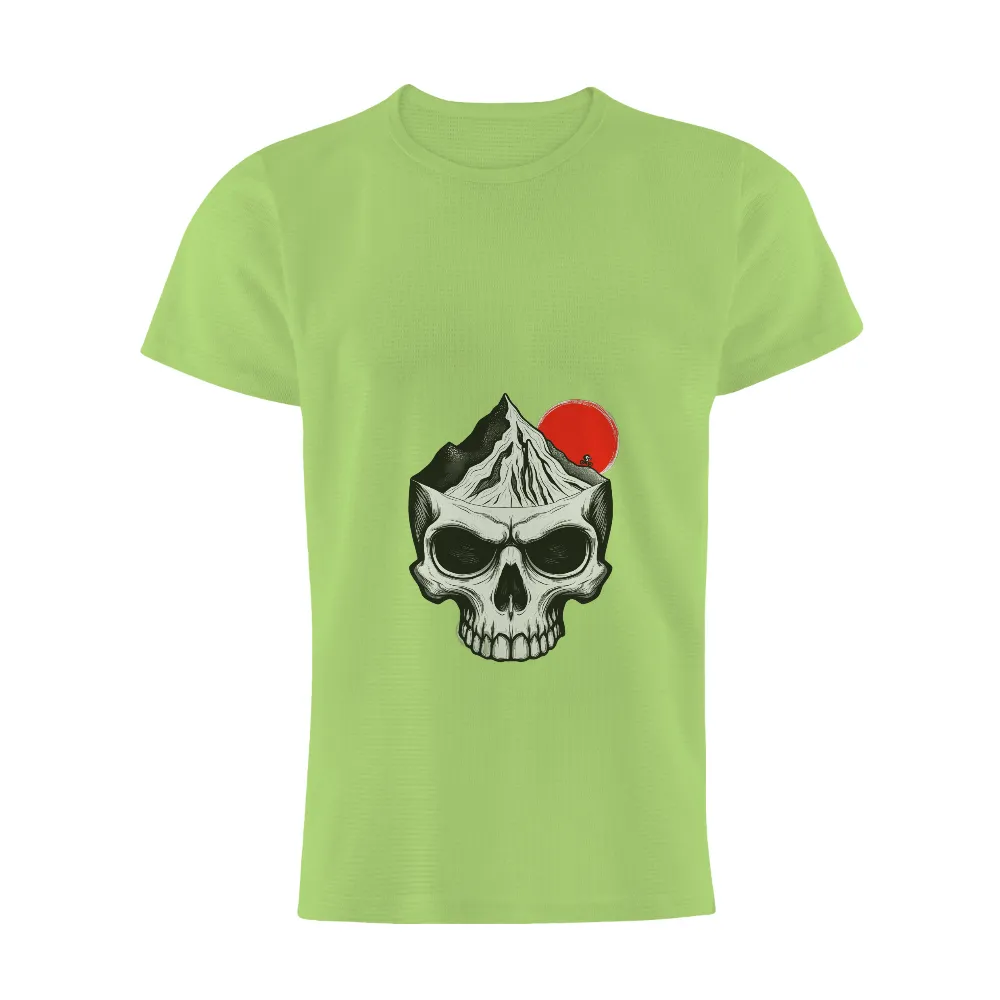 Tee Shirts Printed: Skull Mountain Adventure|adventure time dancing with monsters shirt