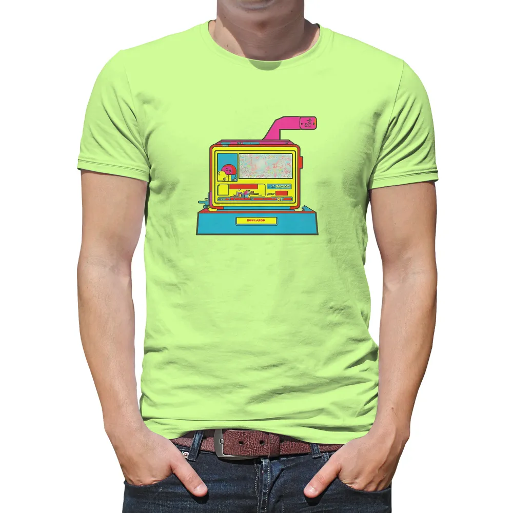 Retro Arcade-Inspired Designs: Celebrating 80s Gaming Nostalgia|80s tees top gun