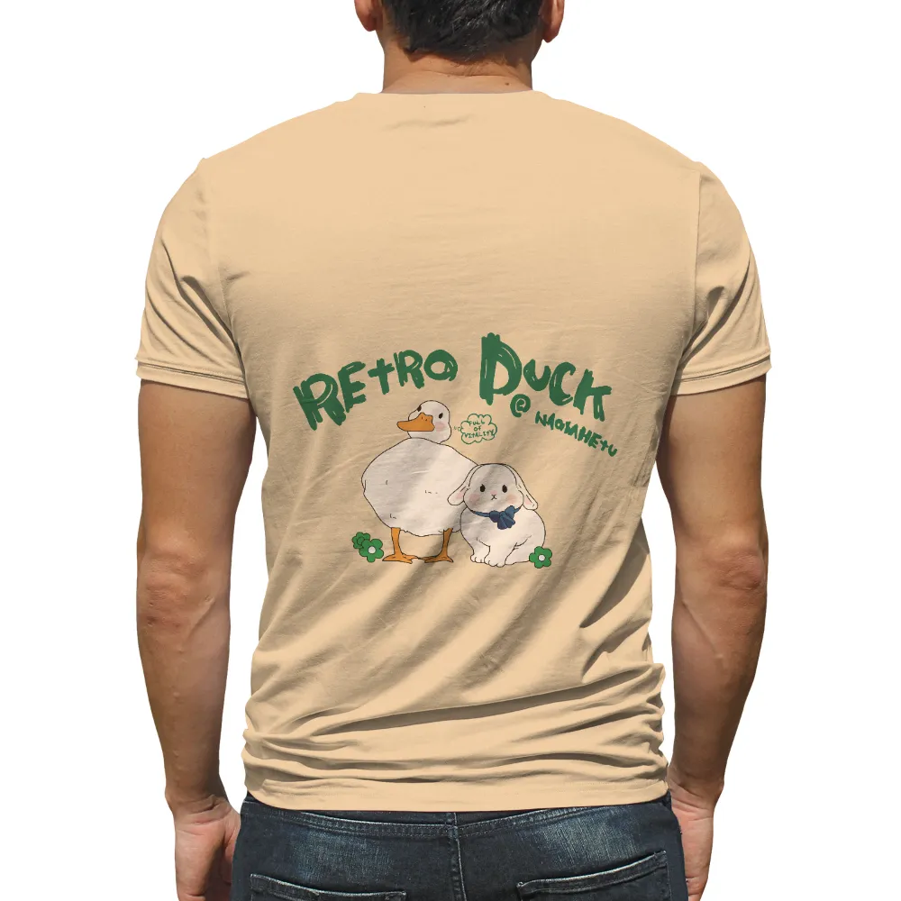 Graphic Tees: Retro Duck Moments - Friendship and Adventure|golden state vintage tee