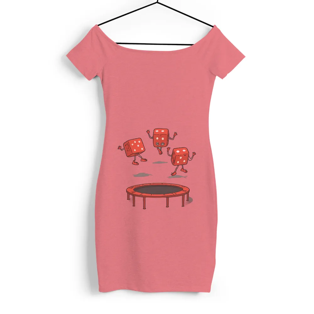 TShirt Design: Playful Dice on Trampoline|red hot chilli peppers t shirt 2022