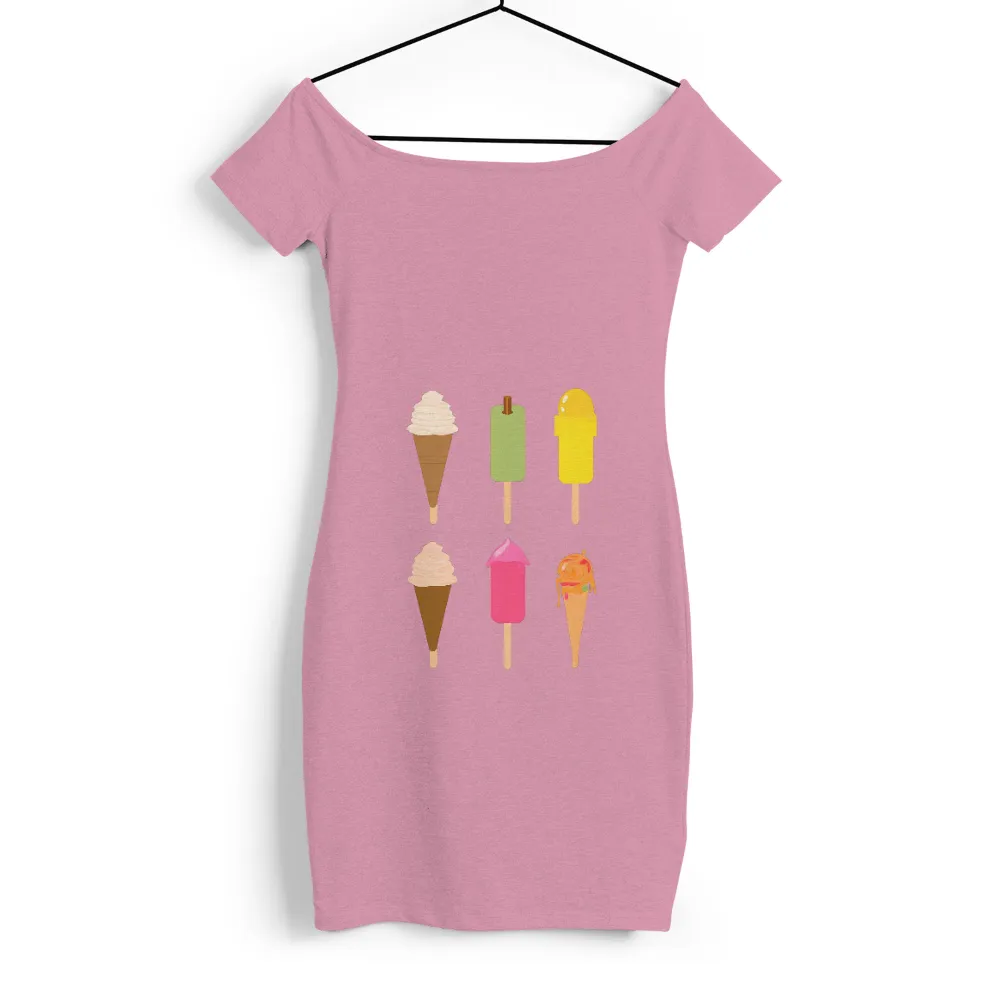 Custom T-Shirt Printing: Whimsical Ice Cream and Popsicle Designs|the shirtified custom printing