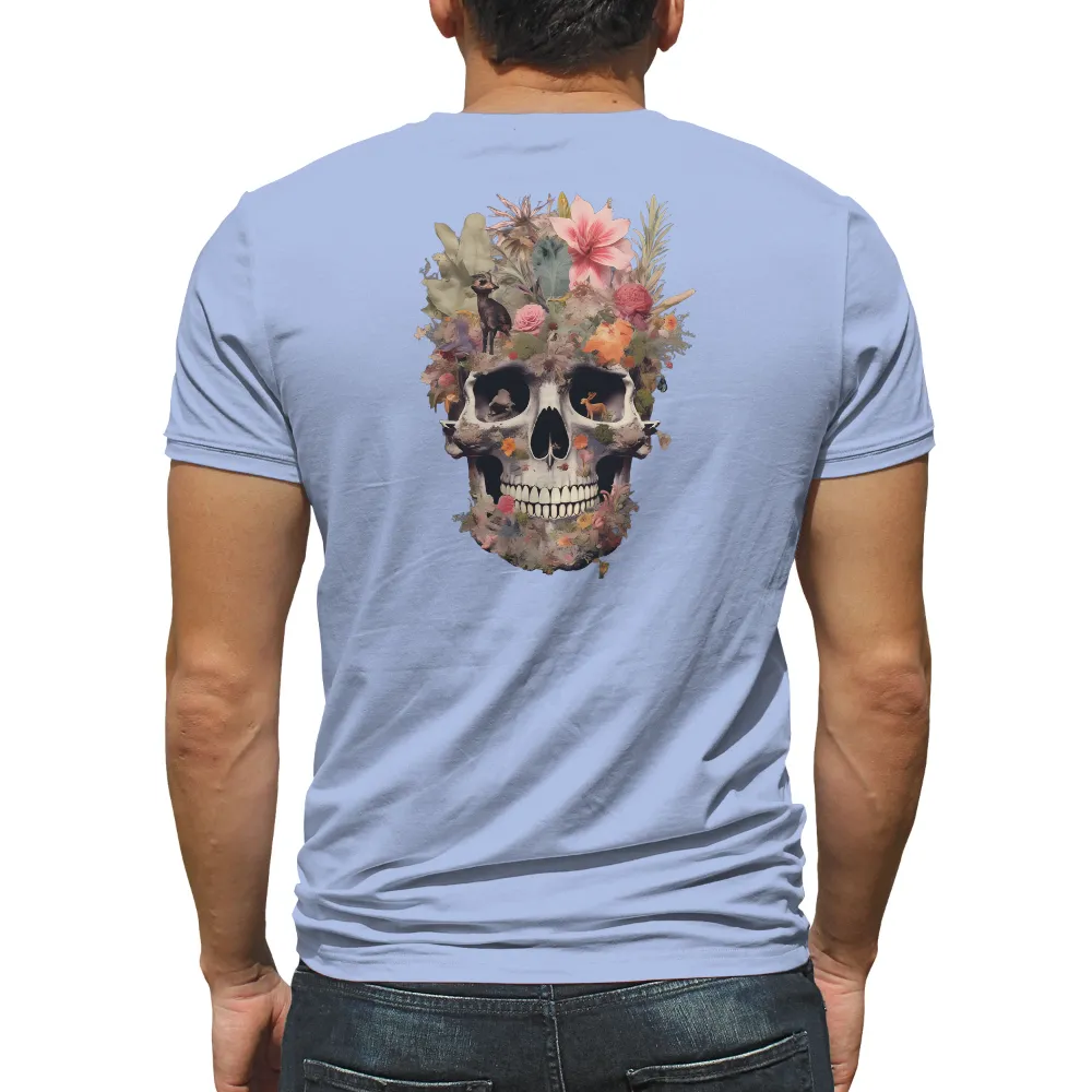 Graphic Tees: Life and Death in Artistic Design|reel life men's long sleeve uv tee