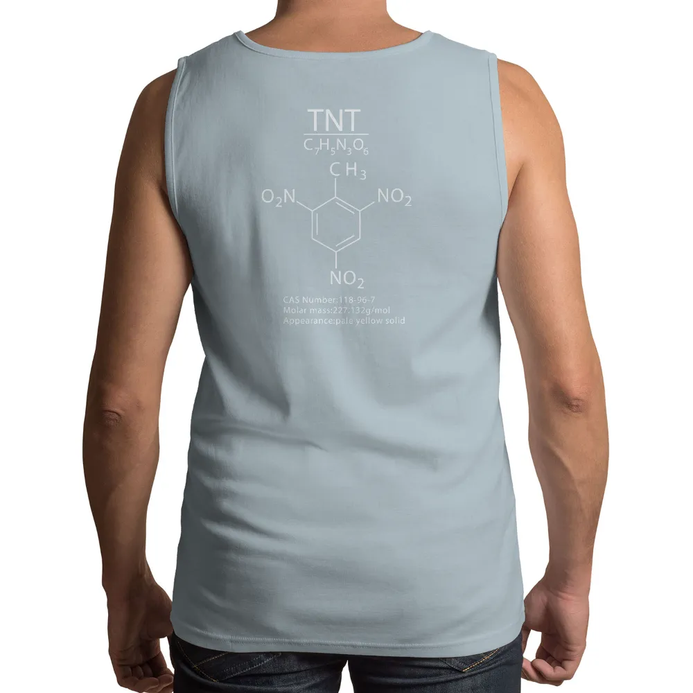 TShirt Printing: Molecular Structure of TNT - Science Meets Art|the tnt smile time hour tshirt