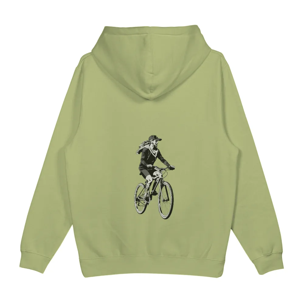 TShirt Design: Embrace Freedom with Bicycle Silhouette|banksy park