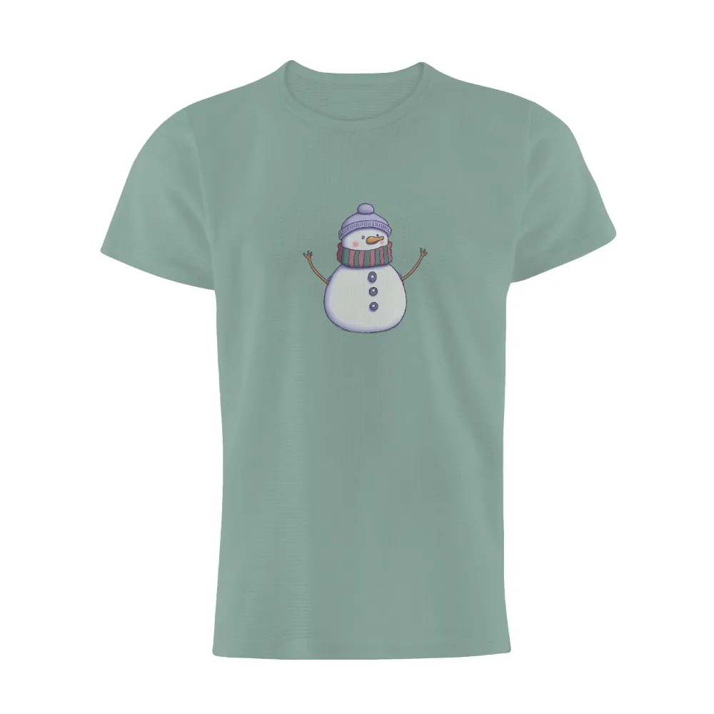 Frosty the Snowman Tee Shirt Printing: Spread Joy and Warmth This Winter|winter full sleeve t shirt mens