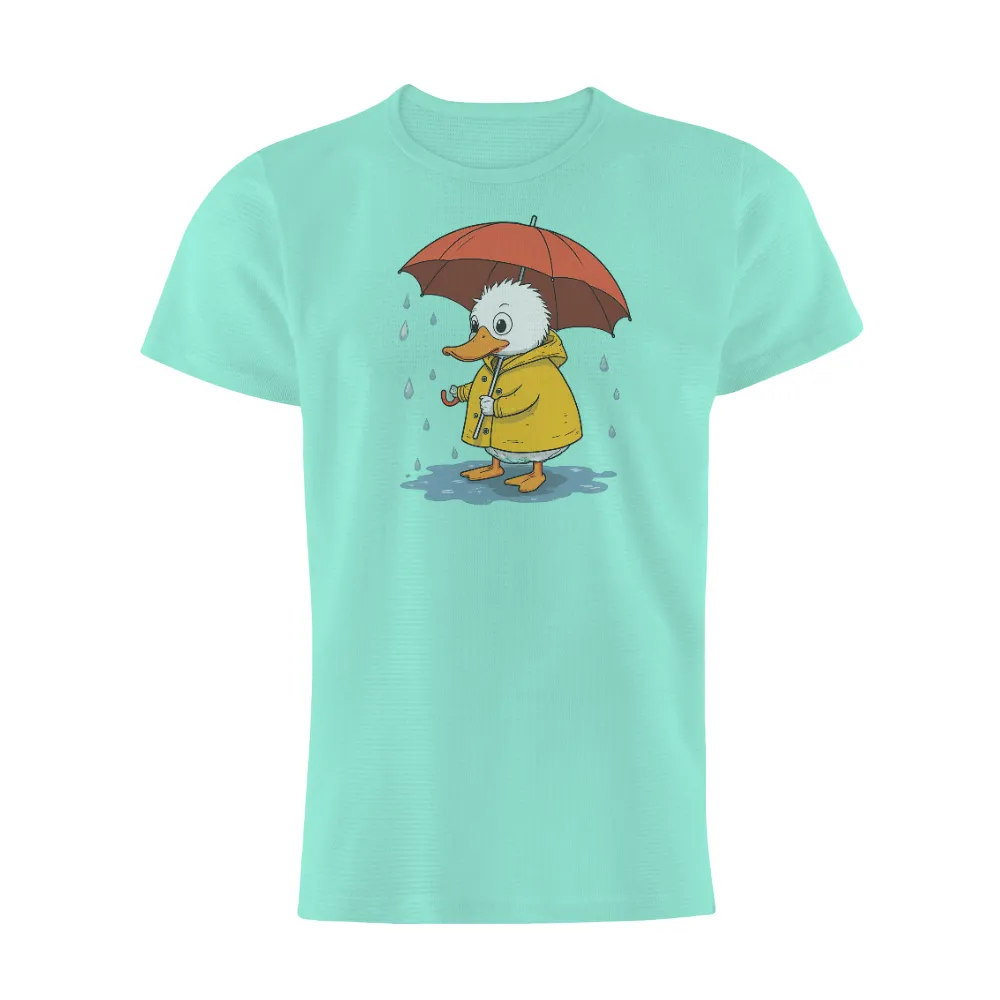 T-Shirts Design: Quack's Rainy Day Adventure|quack quack duck t shirts