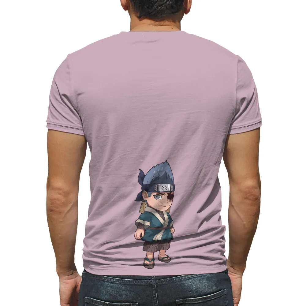 Custom Tee Shirts: Zabuza's Determination - Anime Inspired Design|ninja roblox t shirt