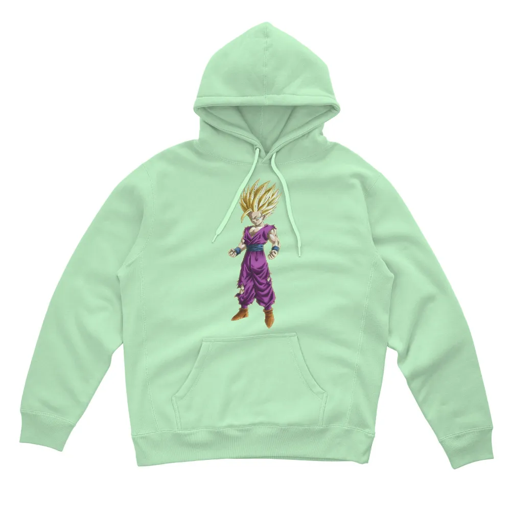 Shirts Graphic Tees: Unleash Your Inner Strength with Gohan Super Saiyan Design|dragon ball z sleeve