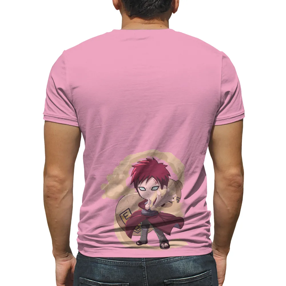 T-Shirts Custom: Chibi Gaara from Naruto - Anime Fans' Favorite|ninja shirt roblox